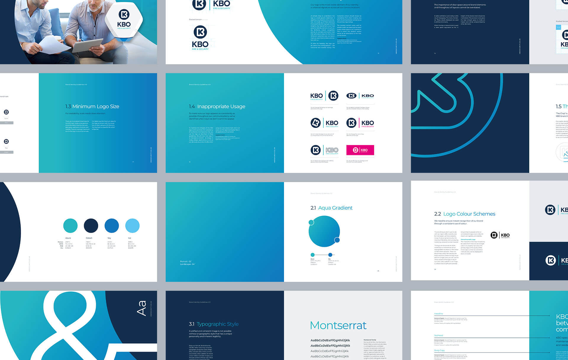 Brand Guidelines for KBO Fire & Security Brand refresh
