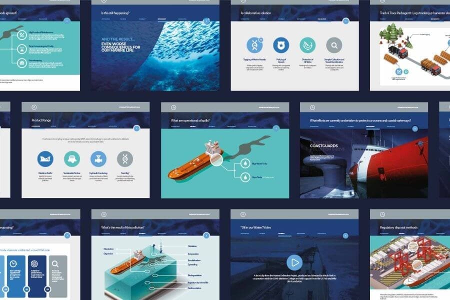 Professional presentations like this for Forecast Technology can significantly boost your business communication and overall success