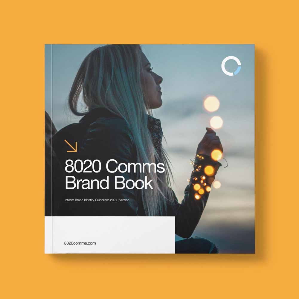 8020 Brand Guidelines - Crux Design Agency Brand guidelines for Travel PR Agency 8020 Communications designed by Crux Design Agency