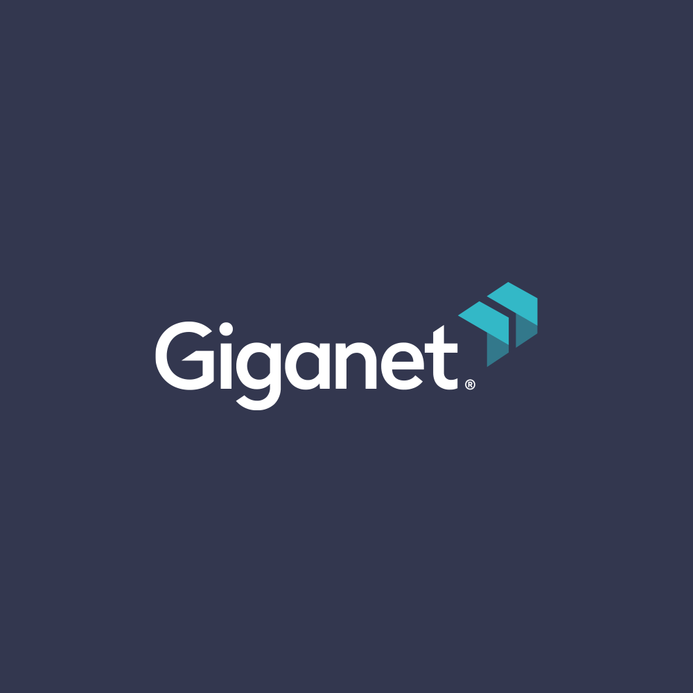 Giganet Logo design - Crux Design Agency - Hampshire Brand identity / logo for Giganet created by Crux Design Agency