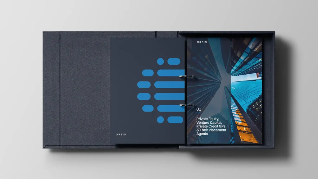 Orbis Talent Partners Corporate Brochure Presentation Binder