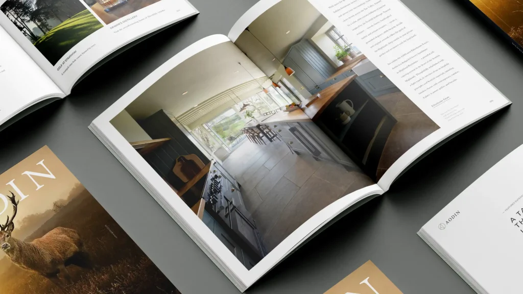 Aodin Farmhouse Kitchen — Marketing Brochure