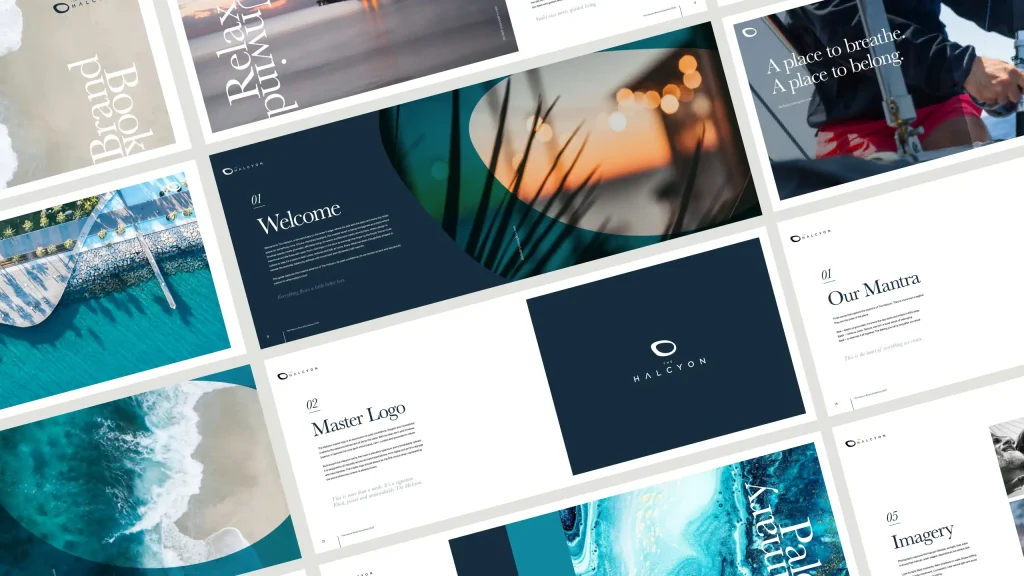 The Halcyon brand guidelines overview