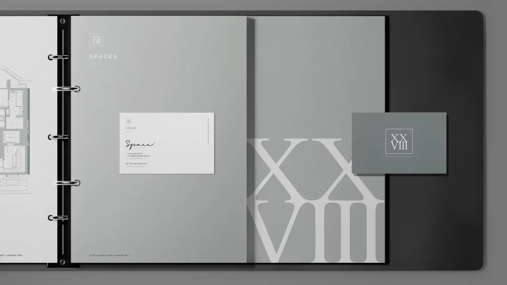 28 Old Queen Street brochure design